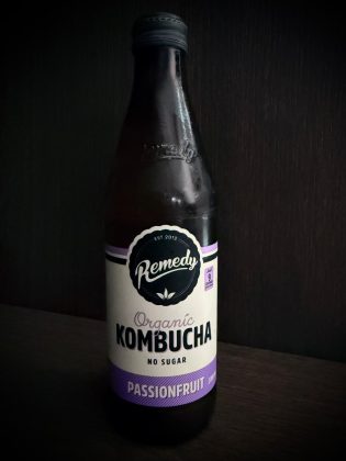 Organic Kombucha Passion Fruit (330ml)