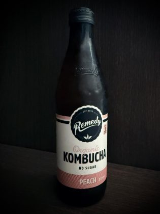 Organic Kombucha Peach (330ml)